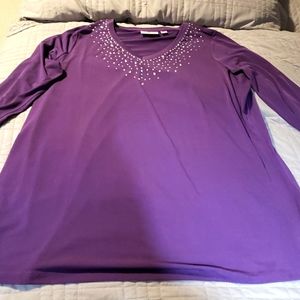 Quacker Factory Sparkle Top